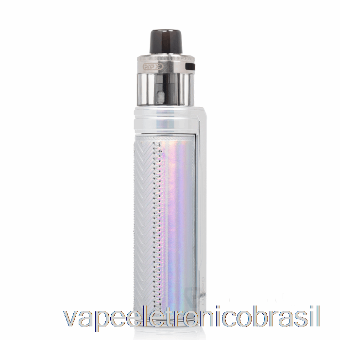 Vape Recarregável Voopoo Drag X2 80w Pod System Colorido Prata